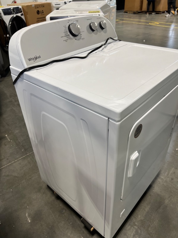 Photo 7 of Whirlpool 7-cu ft Reversible Side Swing Door Gas Dryer (White)

