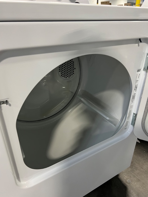 Photo 8 of Whirlpool 7-cu ft Reversible Side Swing Door Gas Dryer (White)
