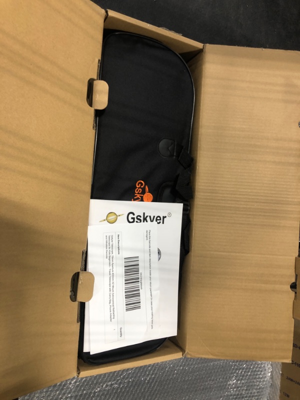 Photo 1 of Gskyer Telescope, 70mm Aperture 400mm AZ Mount Astronomical Refracting Telescope for Kids Beginners - Travel Telescope with Carry Bag, Phone Adapter and Wireless Remote