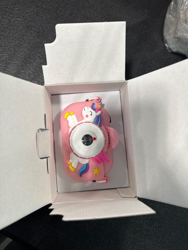 Photo 3 of Kids Camera for Toddler Girls Boys Aged 3-9, YEEHAO 32MP Kids Toys Digital Camera for 3 4 5 6 7 8 9 Year Old Girls, Children Selfie Camera Birthday Gift for Kids with 32GB SD Card, Pink