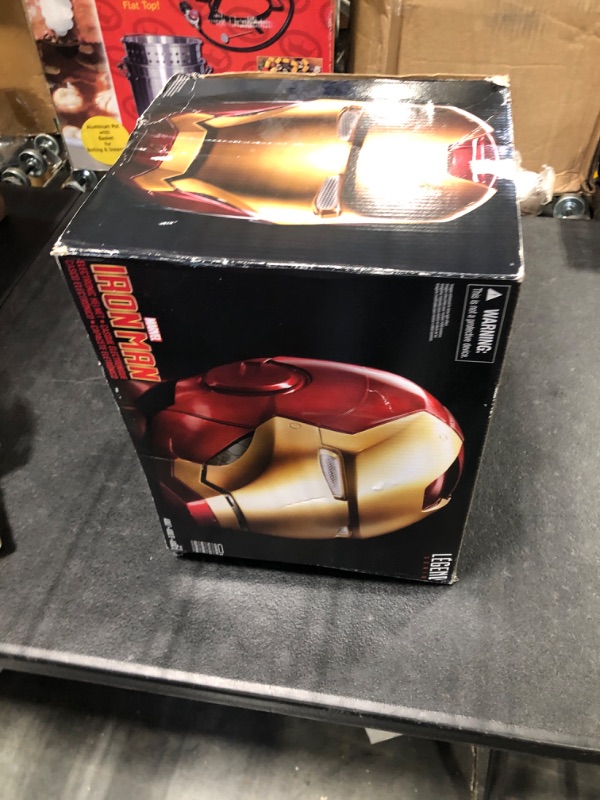 Photo 3 of Avengers Marvel Legends Iron Man Electronic Helmet - Multicolor Characters