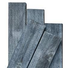 Photo 1 of 1/2 in. x 4 in. x 4 ft. Nantucket Gray Poplar Weathered Barn Wood Boards (8-Piece)
