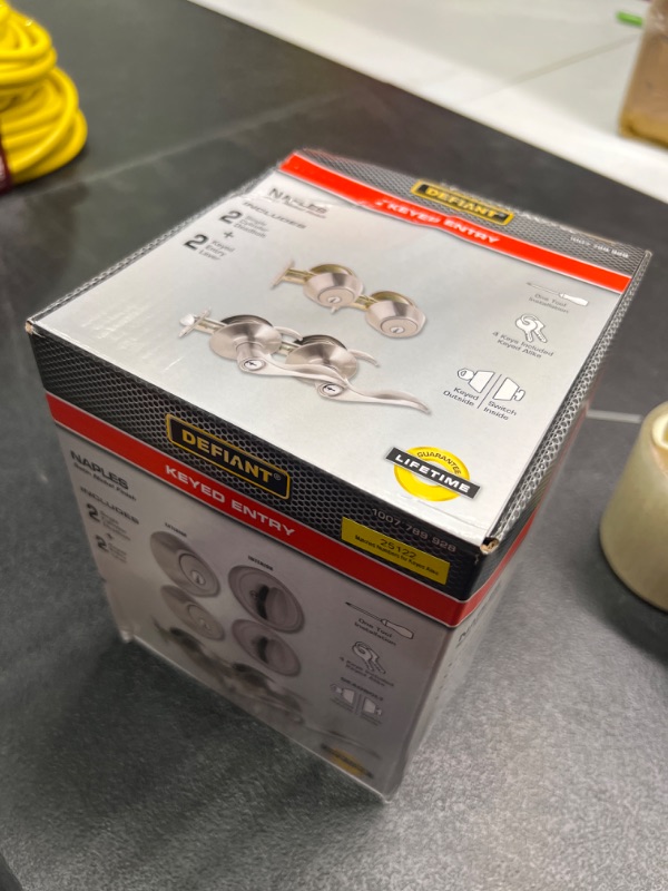 Photo 1 of Naples Satin Nickel Single Cylinder Project Pack