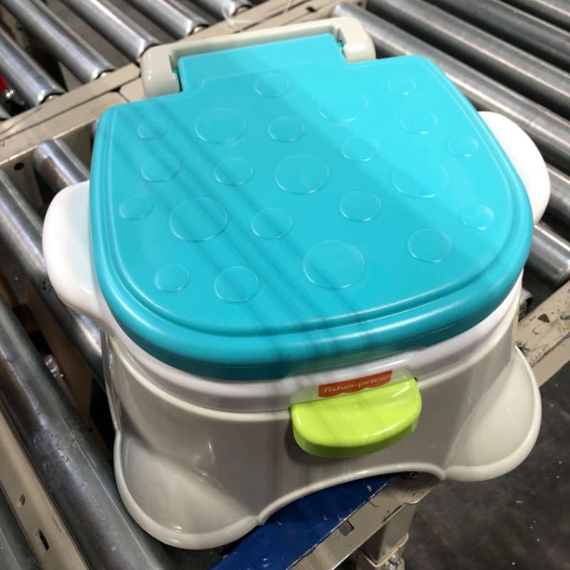 Photo 1 of Fisher-Price Royal Stepstool Potty, Blue Closed Box 1 Count (Pack of 1)