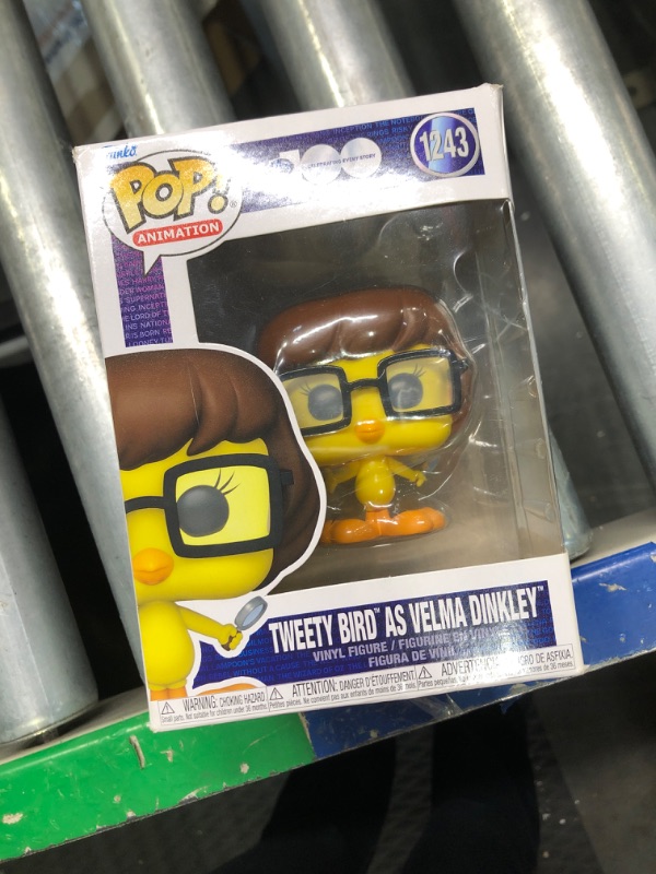 Photo 2 of Funko Pop! Animation: WB 100 - Looney Tunes, Tweety Bird as Velma Dinkley