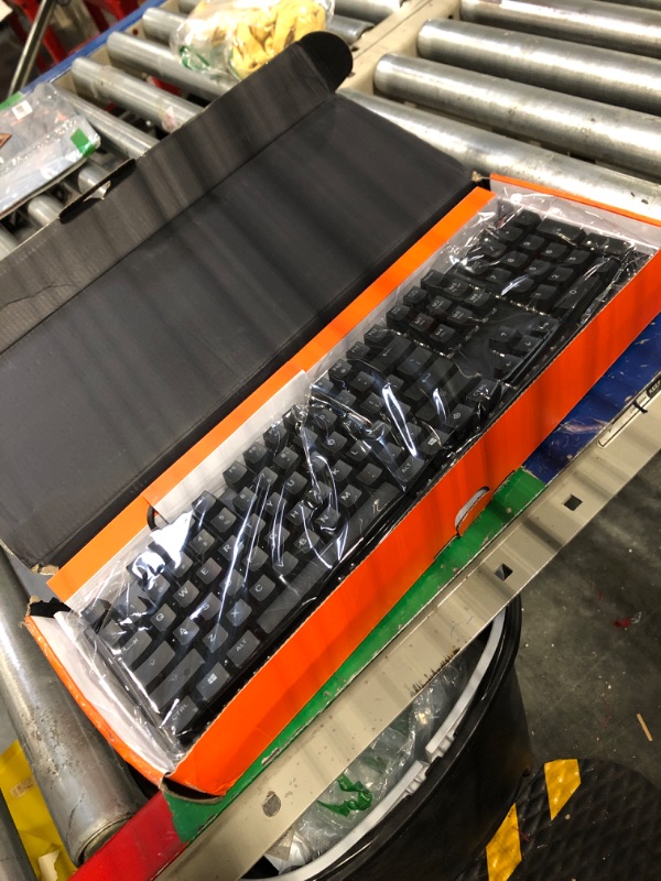 Photo 1 of SteelSeries Apex 5 Hybrid Mechanical Gaming Keyboard – Per-Key RGB Illumination – Aircraft Grade Aluminum Alloy Frame – OLED Smart Display (Hybrid Blue Switch) Hybrid Blue – Tactile & Clicky Apex 5