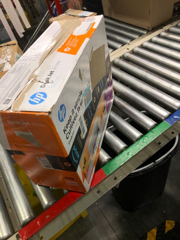 Photo 1 of HP DeskJet 2734e Wireless Color All-in-One Printer with 9 Months Free Ink (26K72A)