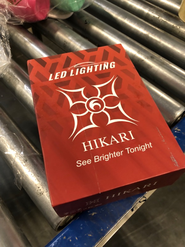 Photo 1 of Hikari 2023 20000LM H7 LED Bulbs, Fog Light, 45W Upgraded Core-12 LED, High Lumens LED Kit, 6000k Cool White, IP68 Waterproof, Halogen Upgrade Replacement
