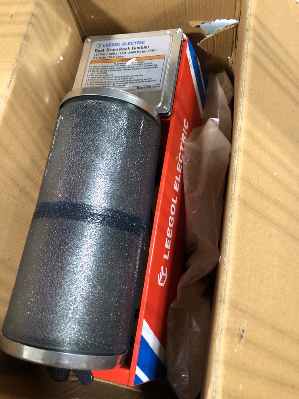 Photo 1 of Leegol Electric Rock Tumbler 6LB Machine Pro Double Barrel