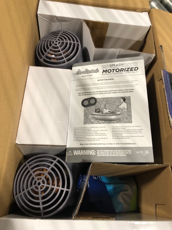 Photo 1 of Remote Control Motorized Baby Runner Boat The Ultimate Toddler Pool Toy for Parents