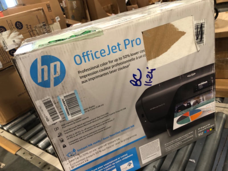 Photo 3 of HP OfficeJet Pro 8210 Wireless Color Printer (D9L64A) with and Instant Ink $5 Prepaid Code Printer + Instant Ink