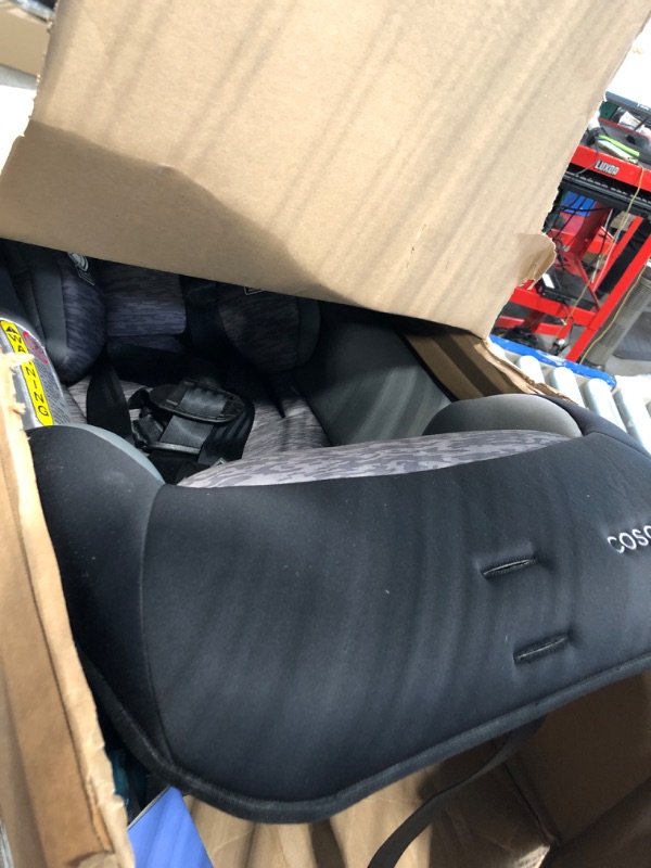 Photo 3 of Cosco Mighty Fit 65 DX Convertible Car Seat (Heather Onyx Gray)