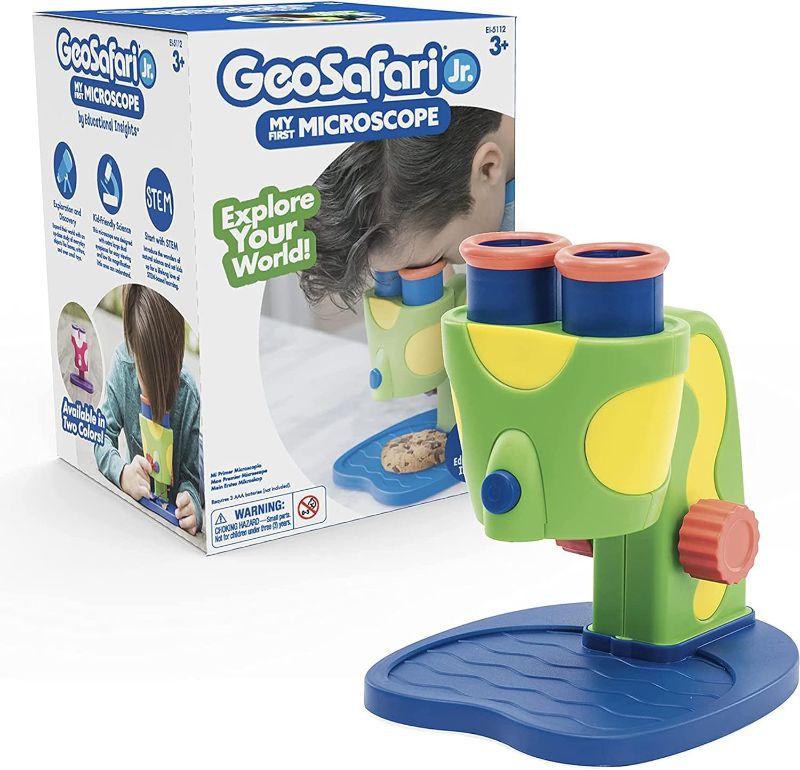 Photo 1 of GeoSafari Jr. My First Kids Microscope Toy, Preschool Science, STEM Toy, Gift for Toddlers Ages 3+
