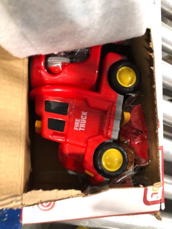 Photo 2 of Bennol Toddler Toys for 3 4 5 6 Years Old Boys, 7 in 1 Fire Car Trucks Playset with Play Mat & Accesoories, Birthday Gifts for Toddlers Kids Boys Girls Age 3-5 7 IN 1 FIRE TRUCKS