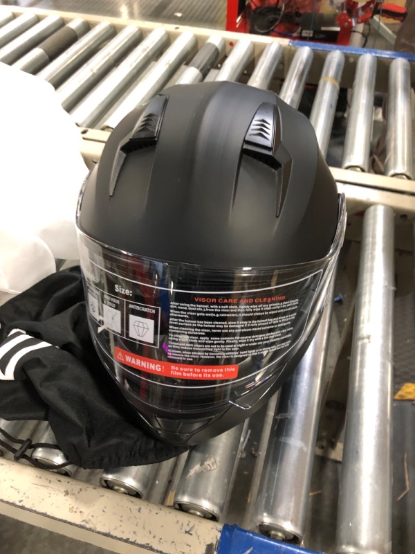 Photo 1 of AHR Full Face Motorcycle Lightweight Street Bike Helmet Touring Racing Run-F3 DOT Approved, S-XXL
