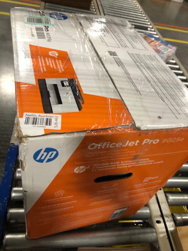 Photo 1 of HP OfficeJet Pro 9025e Wireless Color All-in-One Printer with Bonus 6 Months Instant Ink with HP+ 9025e - Advanced Printer
