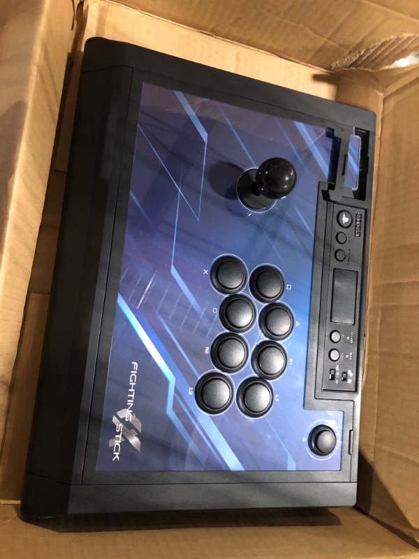 Photo 2 of HORI PlayStation 5 Fighting Stick Alpha - Tournament Grade Fightstick for PS5, PS4, PC - Officially Licensed by Sony
