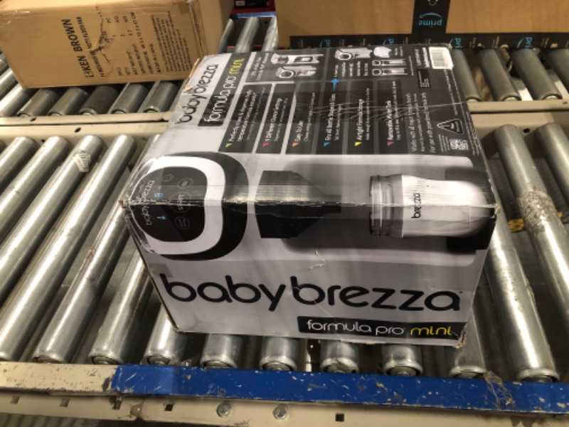 Photo 2 of Baby Brezza Formula Pro Mini Baby Formula Maker – Small Baby Formula Mixer Machine Fits Small Spaces and is Portable for Travel– Bottle Makers Makes The Perfect Bottle for Your Infant On The Go Formula Pro Mini Dispenser Machine