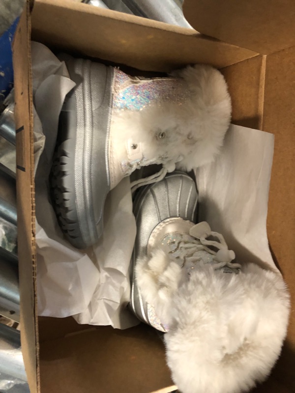 Photo 1 of Size: 10 little girl glitter winter boots
