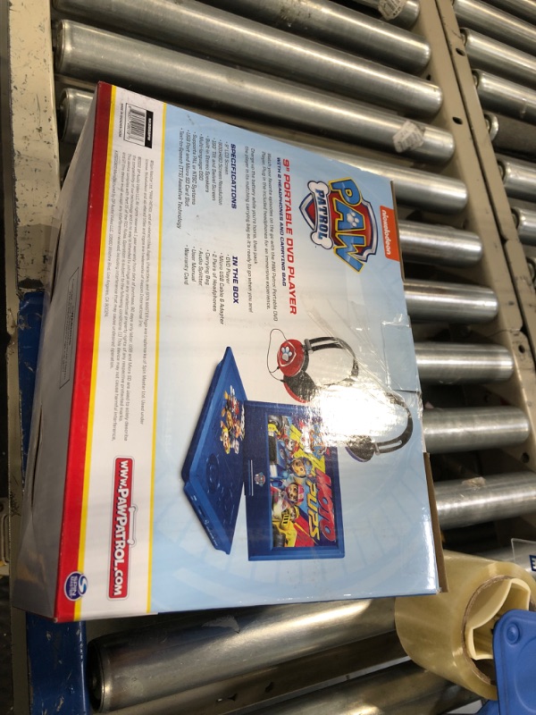 Photo 2 of DP PAW Patrol 9 PDVD Player Blue