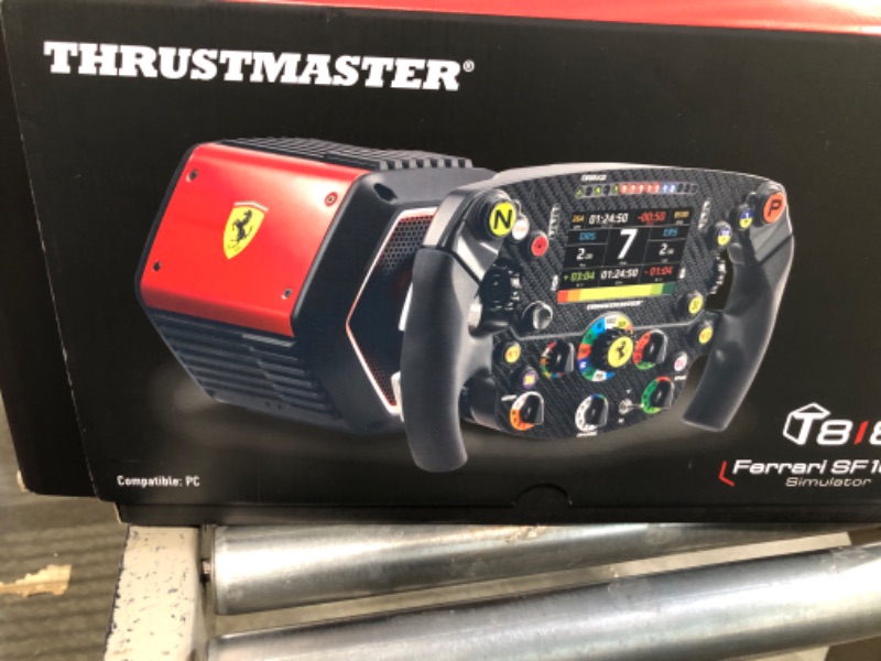 Photo 1 of THRUSTMASTER T818 /SF 1000 Direct Drive Racing Wheel + T-LCM Pedals T818 Ferrari Bundle w/ T-LCM Pedals