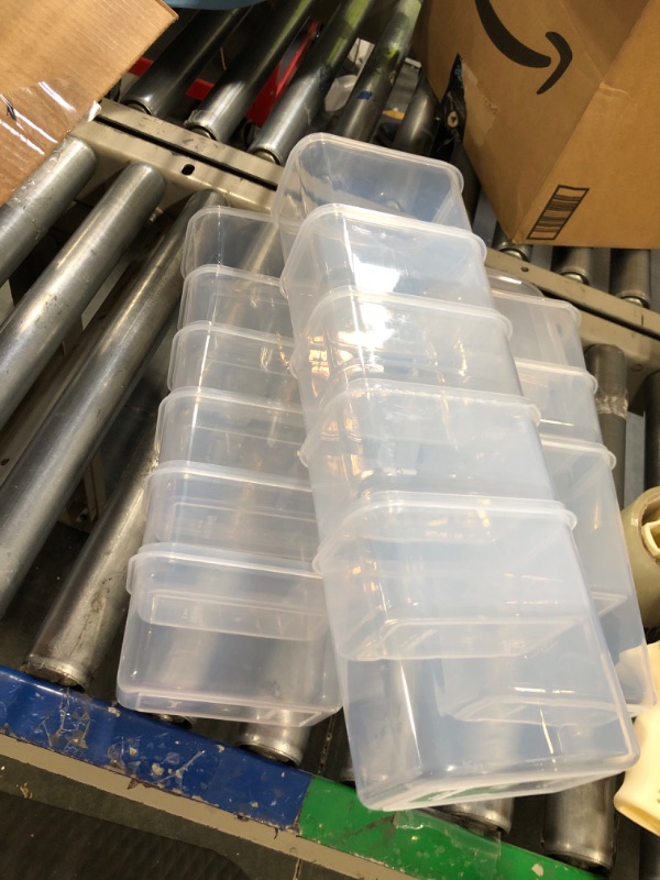 Photo 1 of 24 pcs clear storage