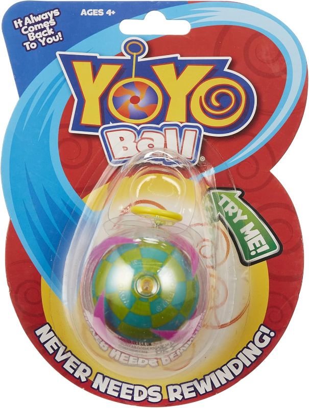 Photo 1 of Yoyo Ball Automatic Return Yoyo, Assorted Colors and Patterns, Never Needs rewinding, New Twist on Old Fun, Enhances Motor Skills and Hand-Eye Coordination, Grows with Skill Level