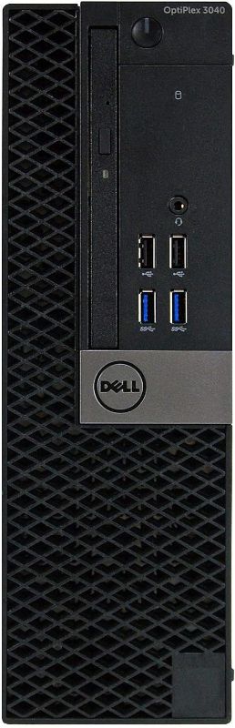 Photo 1 of Dell Optiplex 3040-SFF, Core i3-6100 3.7GHz, 8GB RAM, 256GB Solid State Drive, DVDRW, Windows 10 Pro 64bit (Renewed)