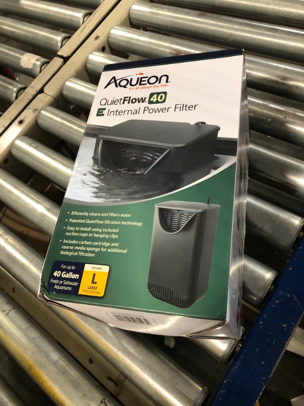 Photo 3 of Aqueon Quietflow E Internal Power Filter, 40 Gallons