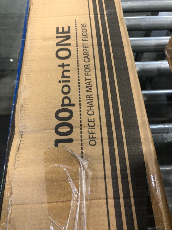 Photo 1 of Resilia - Clear Vinyl Plastic Floor Runner/Protector for Deep Pile Carpet - Non-Skid Decorative Pattern