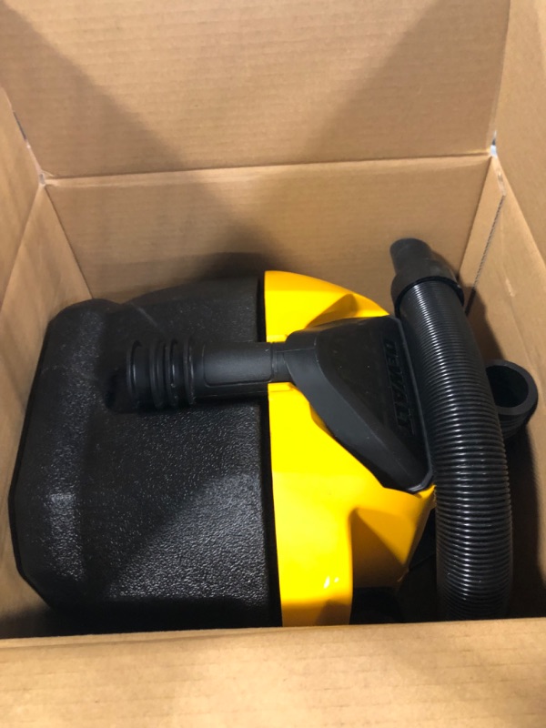 Photo 3 of ***TOOL ONLY***

DEWALT 20V MAX Cordless Wet-Dry Vacuum, Tool Only (DCV580H),Black, Yellow, 17.10 Inch x 12.80 Inch x 12.30 Inch