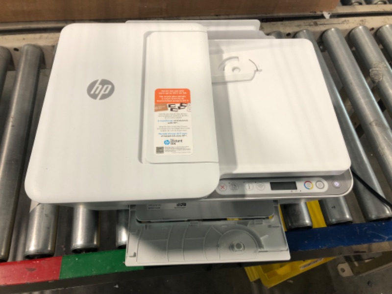 Photo 1 of HP DeskJet 4155e Wireless Color All-in-One Printer & 67XL Tri-Color High-Yield Ink Cartridge | 3YM58AN & 67XL Black High-Yield Ink Cartridge | 3YM57AN Printer + Tri-color Ink + Black Ink