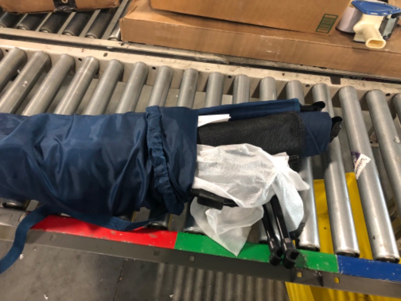 Photo 1 of CANINE CANYON 47 Inch Large Elevated Cooling Dog Cot with Removable Canopy, Raised Pet Cot for Indoor & Outdoor Use, Washable Breathable Mesh Dog Bed for Large Dogs