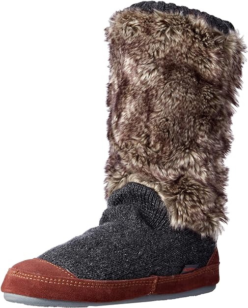 Photo 1 of Acorn womens Slouch Boot Slipper
