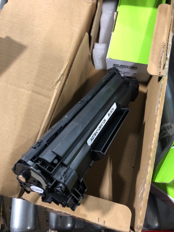 Photo 2 of V4INK Compatible CRG 128 CE278A Toner Cartridge Replacement for Canon 128 HP 78A for Canon D530 D550 LBP6230dw LBP6200d L190 MF4890dw MF4880dw MF4450 MF4550d MF4570dn HP P1606dn P1600 M1536dnf 2 Pack