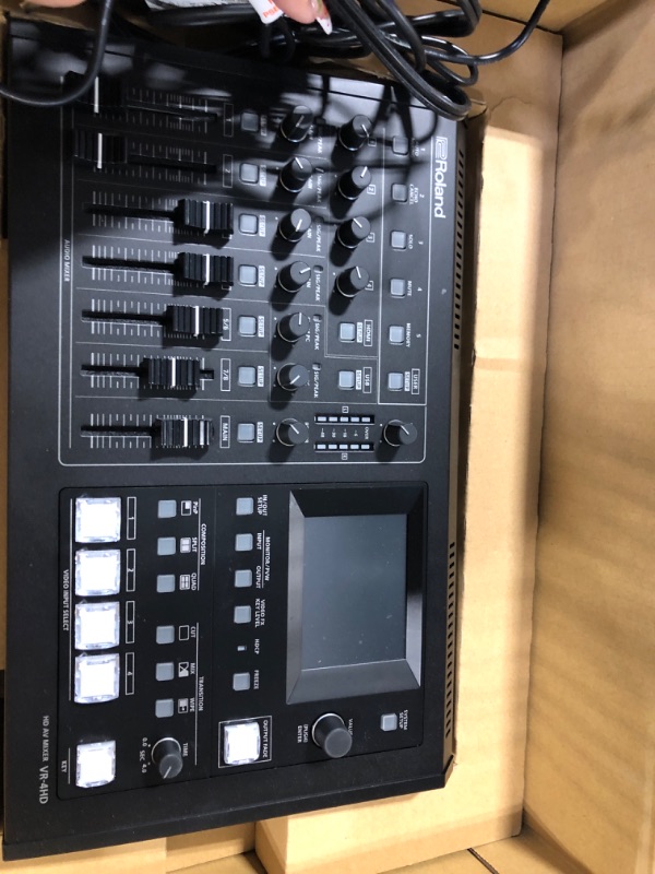 Photo 2 of Roland All-in-One VR-4HD 4 Channel AV Mixer with USB Stream/Record