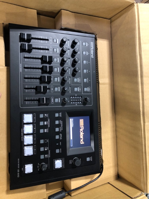 Photo 3 of Roland All-in-One VR-4HD 4 Channel AV Mixer with USB Stream/Record