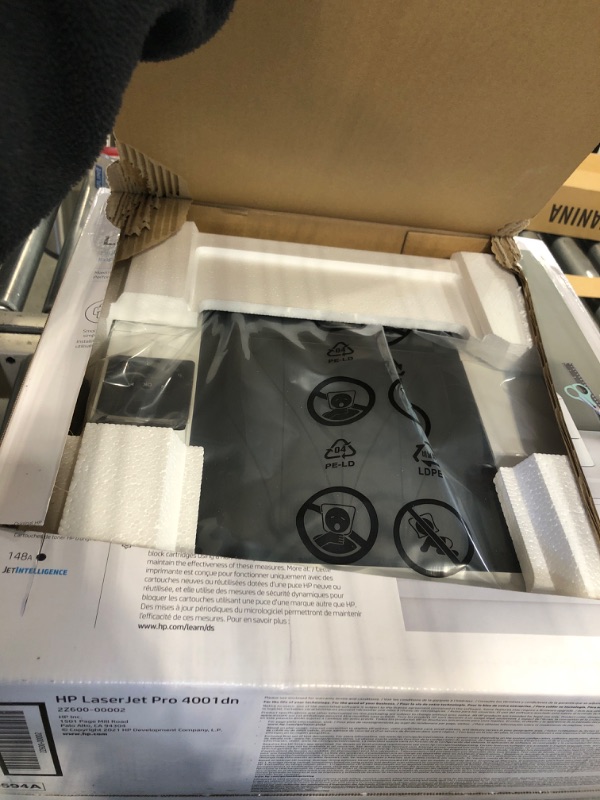 Photo 2 of HP LaserJet Pro 4001dn Black & White Printer