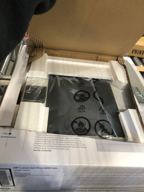 Photo 1 of HP LaserJet Pro 4001dn Black & White Printer