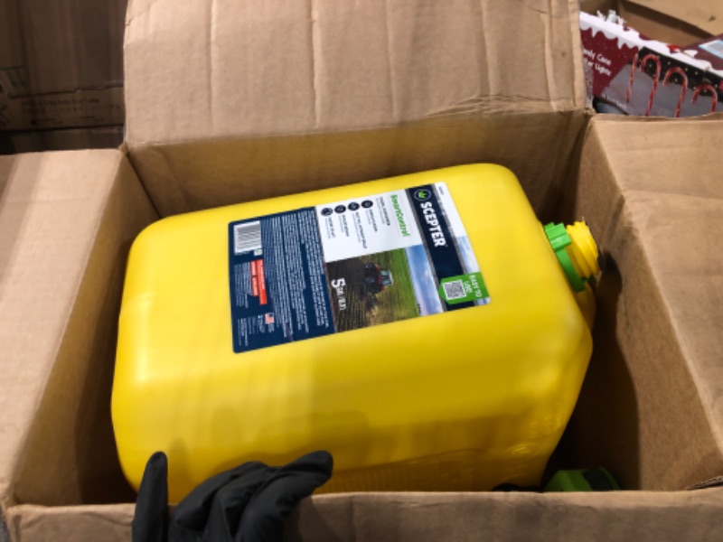 Photo 1 of Scepter FSCD552 Fuel Container with Spill Proof SmartControl Spout, Yellow Diesel Can, 5 Gallon 5 Gallon Yellow Diesel Can