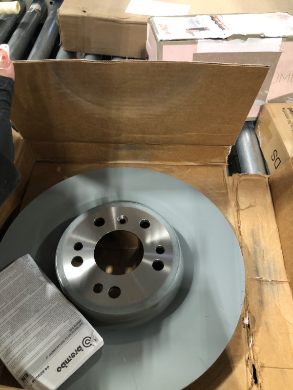 Photo 1 of Brembo 09.C828.11 UV Coated Pillar Vented drilled Brake Rotor SUBARU OE# 26300VA000