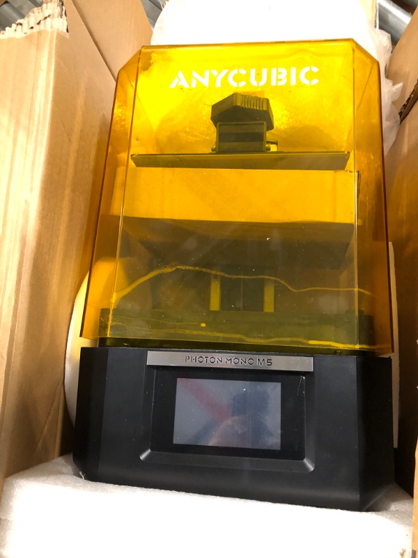 Photo 3 of ANYCUBIC Photon Mono M5, 12K Resin 3D Printer with 10.1'' HD Monochrome Screen, Anycubic APP Online Control, Upgraded Slicer Software, Printing Size of 7.87'' x 8.58'' x 4.84''