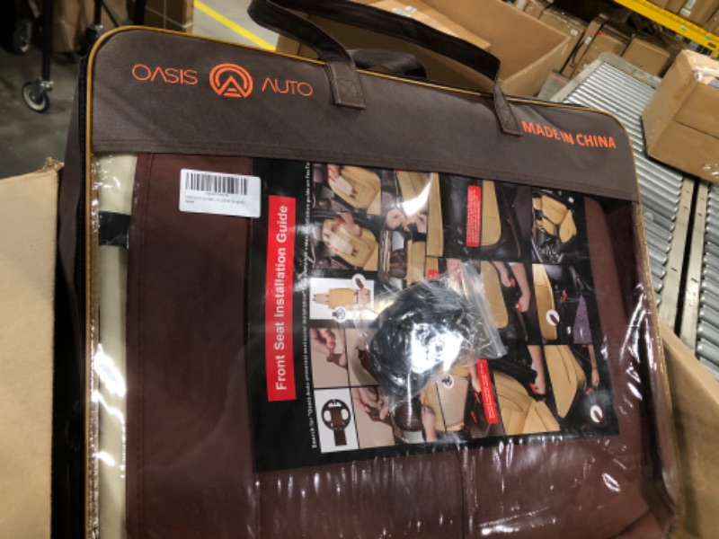 Photo 1 of OASIS AUTO Car Seat Covers Accessories Full Set Premium Nappa Leather Cushion Protector Universal Fit for Most Cars SUV Pick-up Truck, Automotive Vehicle Auto Interior Décor (OD-001 Burgundy) PREMIUM FULL BURGUNDY