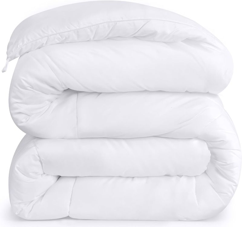 Photo 1 of 
Utopia Bedding Down Alternative Comforter (Twin, White) - All Season Comforter - Plush Siliconized Fiberfill Duvet Insert - Box Stitched
