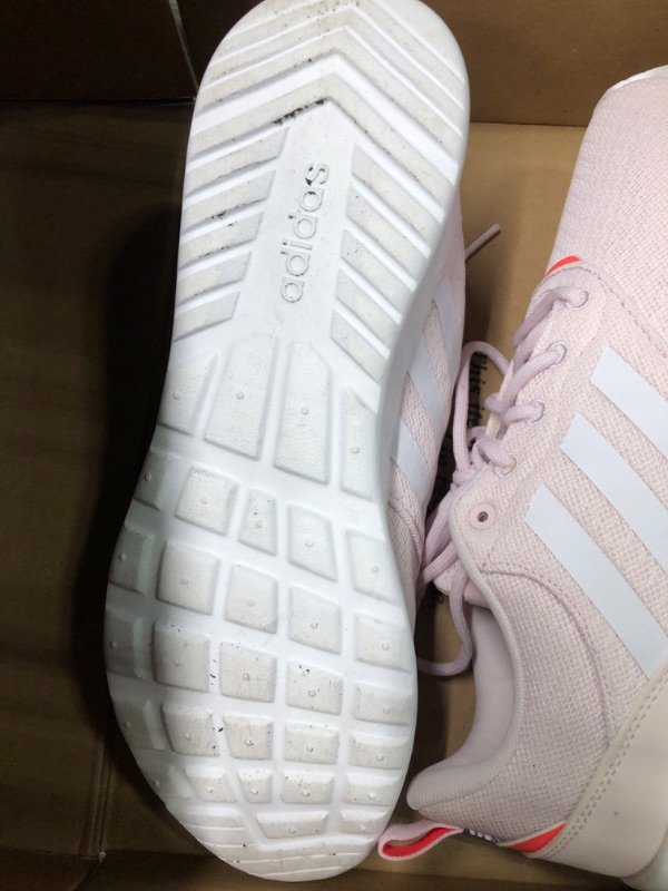 Photo 4 of adidas Women's Qt Racer 2.0 Running Shoe 10 Almost Pink/White/Turbo