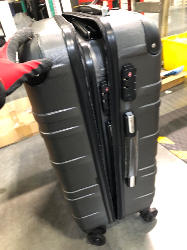 Photo 4 of Coolife Luggage Expandable Suitcase 2 Piece Set with TSA Lock Spinner 20in24in  (reg grey) https://a.co/d/5zCnt4v