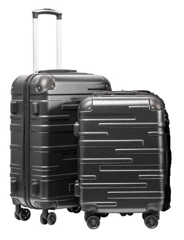 Photo 1 of Coolife Luggage Expandable Suitcase 2 Piece Set with TSA Lock Spinner 20in24in  (reg grey) https://a.co/d/5zCnt4v