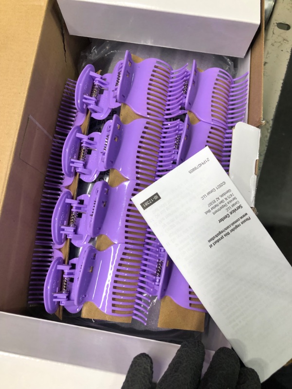 Photo 1 of Conair Jumbo and Super Jumbo Ceramic Hot Rollers, Bonus Super Clips Included (Amazon Exclusive) 1.5" and 1.75" Rollers with Super Clips