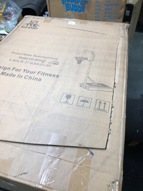 Photo 1 of KL KLB SPORT Portable Poolside Basketball Hoop Swimming Pool Height-Adjustable Basketball System Goal Stand for Kids