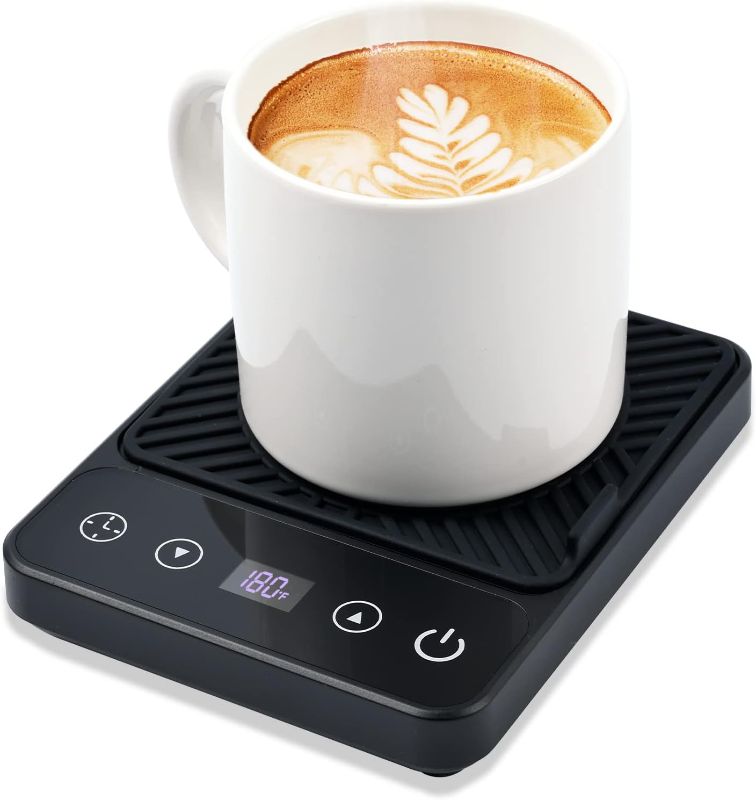 Photo 1 of 
Coffee Warmer for Desk - Electric Mug Warmer, Coffee Mug Warmer with Timer, 6 Temp Mug Warmer, Smart Coffee Cup Warmer, Coffee Gifts for Coffee Lover Coffee